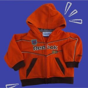 Reebok Kids Orange Hoodie